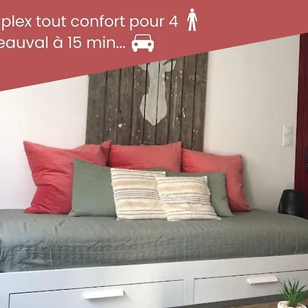 Duplex/Beauval & Chateaux Selles-sur-Cher Buitenkant foto
